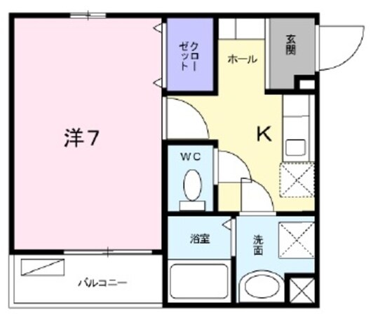 サンフレッシュの物件間取画像